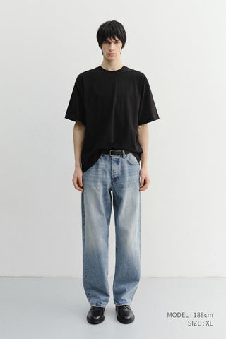 UNISEX ESSENTIAL LOOSE T-SHIRT BLACK