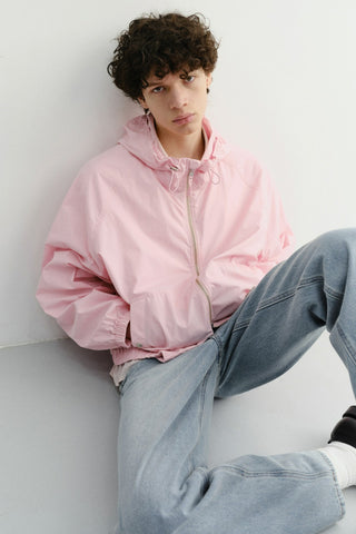 UNISEX SUMMER BREEZE WINDBREAKER SOFT PINK