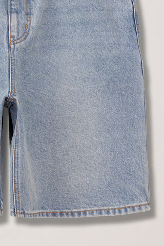 CLASSIC CARPENTER DENIM SHORTS LIGHT BLUE