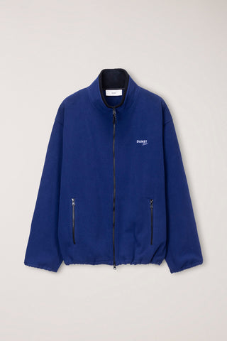 UNISEX ZIP-UP FLEECE SWEATSHIRT BLUE NAVY