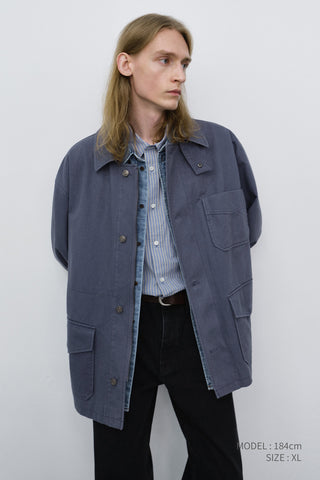 UNISEX CHORE JACKET BLUE