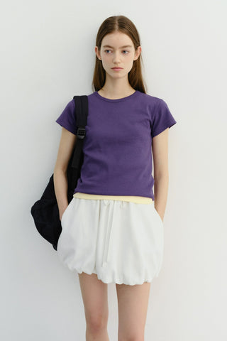 ESSENTIAL T-SHIRT PLUM