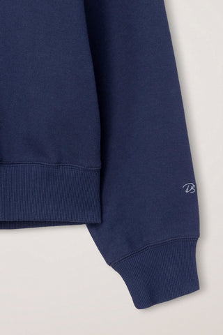 UNISEX SLOGAN SWEATSHIRT NAVY